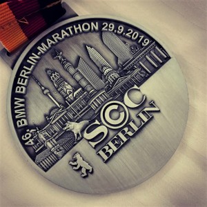 Berlin Marathon medal