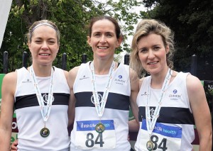 02. DHa Senior Women Gold Lambe, Cleary & Ni Dhomhnaill